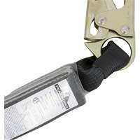 SA-5200-2.5 Shock Absorbing Lanyard, 2.5', Snap Hook Center, Snap Hook Leg Ends, Polyester Oxymax Inc