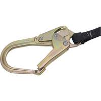 SA-6402-4 Shock Absorbing Lanyard, 4', Form Hook Center, Snap Hook Leg Ends, Polyester Oxymax Inc