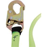SA-54000-6 Shock Absorbing Lanyard, 6', Snap Hook Center, Snap Hook Leg Ends, Polyester Oxymax Inc