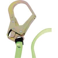SA-54022-4 Shock Absorbing Lanyard, 4', Form Hook Center, Snap Hook Leg Ends, Polyester Oxymax Inc