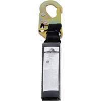 SA-54022-4 Shock Absorbing Lanyard, 4', Form Hook Center, Snap Hook Leg Ends, Polyester Oxymax Inc