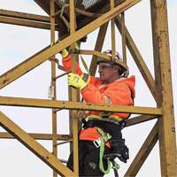 SA-54022-4 Shock Absorbing Lanyard, 4', Form Hook Center, Snap Hook Leg Ends, Polyester Oxymax Inc