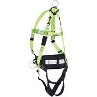 FBH10000L1020-S  Contractor Series Safety Harness with Positioning Belt, CSA Certified, Class ALP, Small Oxymax Inc
