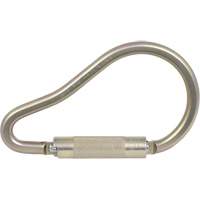 CP-04011-1 Zinc Plated Carabiner with 2" Gate Opening, Steel Oxymax Inc