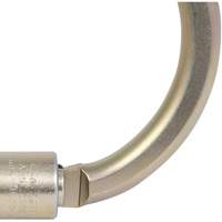 CP-04011-1 Zinc Plated Carabiner with 2" Gate Opening, Steel Oxymax Inc