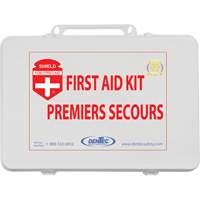Trousse de premiers soins Shield, Colombie-Britannique/R&eacute;pond &agrave; la norme CSA Z1220-17 type 2 environnements &agrave; faible risque, Moyen (26-50 travailleurs) Oxymax Inc