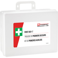 Trousse de premiers soins Dynamic, R&eacute;pond ou surpasse la norme CSA Z1220-24 type 2 environnements &agrave; faible risque, Moyen (26-50 travailleurs) Oxymax Inc