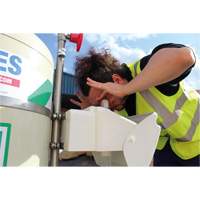 Mobile Self-Contained Emergency Safety Shower with Eye & Face Wash, 30 gal. Capacity, Meets None Oxymax Inc