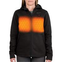 M12 Heated Hoodie with Battery, Women's, Medium, Black, Poly-Cotton Oxymax Inc