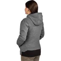M12 Heated Hoodie with Battery, Women's, Medium, Grey, Poly-Cotton Oxymax Inc