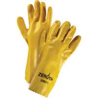 Rough-Finish Chemical-Resistant Gloves, Size 9, 14" L, PVC, Interlock Inner Lining, 47-mil Oxymax Inc