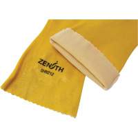 Rough-Finish Chemical-Resistant Gloves, Size 9, 14" L, PVC, Interlock Inner Lining, 47-mil Oxymax Inc
