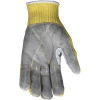 CutPro&reg; Cut Resistant Work Gloves with Split Leather Palm, Size Small, 7 Gauge, Kevlar&reg; Shell, ASTM ANSI Level A3 Oxymax Inc