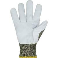 Gants de protection thermique avec paumes en cuir ParaActiv SKWCPLP , Taille T-petit, Calibre 7, Enveloppe en ParaActiv, ASTM ANSI niveau A8 Oxymax Inc