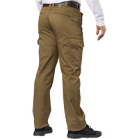 Big Flex Cargo Pants, Poly-Cotton/Spandex, Military Olive Green, Size 28, 30 Inseam Oxymax Inc
