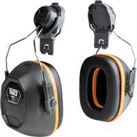 Hardhat Earmuffs, Cap Mount, 27 NRR dB Oxymax Inc