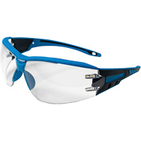 Captain Metal Detectable Rimless Safety Glasses, Clear Lens, Anti-Fog/Anti-Scratch, ANSI Z87+/Meets/Exceeds CSA Z94.3 Oxymax Inc