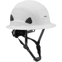 Fibre Metal Climbing Style Helmet with Full Brim, Meets CSA Type 2, Ratchet Suspension, Non-Vented Oxymax Inc