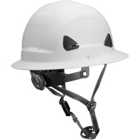Fibre Metal Climbing Style Helmet with Full Brim, Meets CSA Type 2, Ratchet Suspension, Non-Vented Oxymax Inc