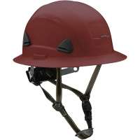 Fibre Metal Climbing Style Helmet with Full Brim, Meets CSA Type 2, Ratchet Suspension, Non-Vented Oxymax Inc