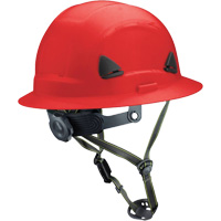 Fibre Metal Climbing Style Helmet with Full Brim, Meets CSA Type 2, Ratchet Suspension, Non-Vented Oxymax Inc