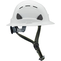 Fibre Metal Climbing Style Helmet with Full Brim, Meets CSA Type 2, Ratchet Suspension, Vented Oxymax Inc