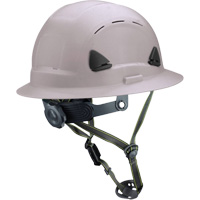 Fibre Metal Climbing Style Helmet with Full Brim, Meets CSA Type 2, Ratchet Suspension, Vented Oxymax Inc