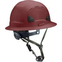 Fibre Metal Climbing Style Helmet with Full Brim, Meets CSA Type 2, Ratchet Suspension, Vented Oxymax Inc