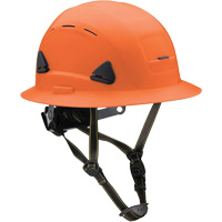 Fibre Metal Climbing Style Helmet with Full Brim, Meets CSA Type 2, Ratchet Suspension, Vented Oxymax Inc