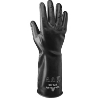 Gants 874 r&eacute;sistants aux produits chimiques, Taille Petit/7, 14" lo, Caoutchouc butyle, 13,78-mil Oxymax Inc