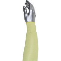 Manchette r&eacute;sistante &agrave; la coupe &agrave; pli unique Kut Gard, Aramide/ATA, 10", ASTM ANSI niveau A4, Jaune Oxymax Inc