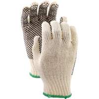 417 PVC Dotted String Knit Gloves, Poly/Cotton, Single Sided, Small Oxymax Inc