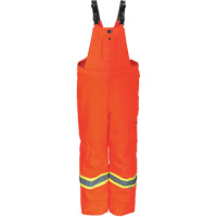 Heavy-Duty FR-Treated Journeyman 300D Trilobal Rip-Stop Coveralls, Polyester, Small, High Visibility Orange Oxymax Inc