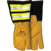 Powerline One-Finger Water-Resistant Mitt, Leather, Medium Oxymax Inc