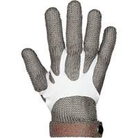 Gants en maille m&eacute;tallique MMG conformes aux normes alimentaires, Taille 2T-petit, Enveloppe en Acier inoxydable, ASTM ANSI niveau A9 Oxymax Inc