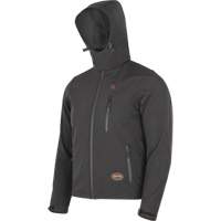 Veste chauffante Softshell, Hommes, Petit, Noir Oxymax Inc