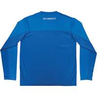 Chill-Its 6689 Cooling Long Sleeve Sun Shirt with UV Protection, Blue, Small Oxymax Inc