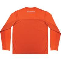 Chill-Its 6689 Cooling Long Sleeve Sun Shirt with UV Protection, Orange, Small Oxymax Inc