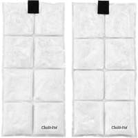 Chill-Its 6260 Lightweight Phase Change Cooling Vest with Rechargeable Packs, Small/Medium, Orange Oxymax Inc