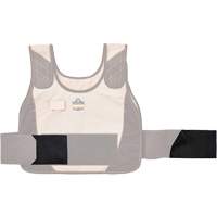 Chill-Its 6240 Phase Change Cooling Vest Elastic Extenders Oxymax Inc