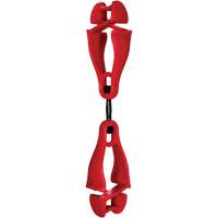 Squids 3420 Swiveling Glove Clip Holder with Dual Clips Oxymax Inc