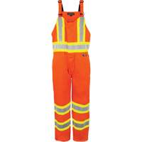 High-Visibility Unlined Overalls, X-Small, High Visibility Orange Oxymax Inc