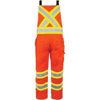 High-Visibility Unlined Overalls, X-Small, High Visibility Orange Oxymax Inc