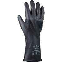 893 Chemical & Acid Resistant Gloves, Size Small/7, 12" L, Butyl Rubber/Viton&reg;, 12-mil Oxymax Inc