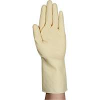 AlphaTec&reg; 87-137 Lightweight Natural Gloves, Size 7, 11.8" L, Rubber Latex, 16-mil Oxymax Inc