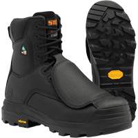 Vulcan Work Boots with External Metguard, Leather, Size 5, Impermeable Oxymax Inc