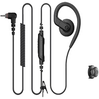 Over-the-Ear Single Pin Earpiece for Curve Two-Way Radio Oxymax Inc
