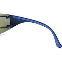 Adapt Lite Safety Glasses, Blue Mirror Lens, Anti-Fog/Anti-Scratch, ANSI Z87+/Meets/Exceeds CSA Z94.3 Oxymax Inc