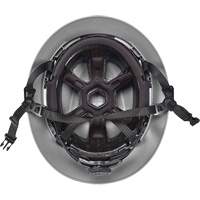 V-Gard H2&reg; Full Brim Safety Helmet, Ratchet Suspension, Non-Vented Oxymax Inc