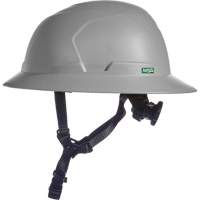 V-Gard H2&reg; Full Brim Safety Helmet, Ratchet Suspension, Non-Vented Oxymax Inc